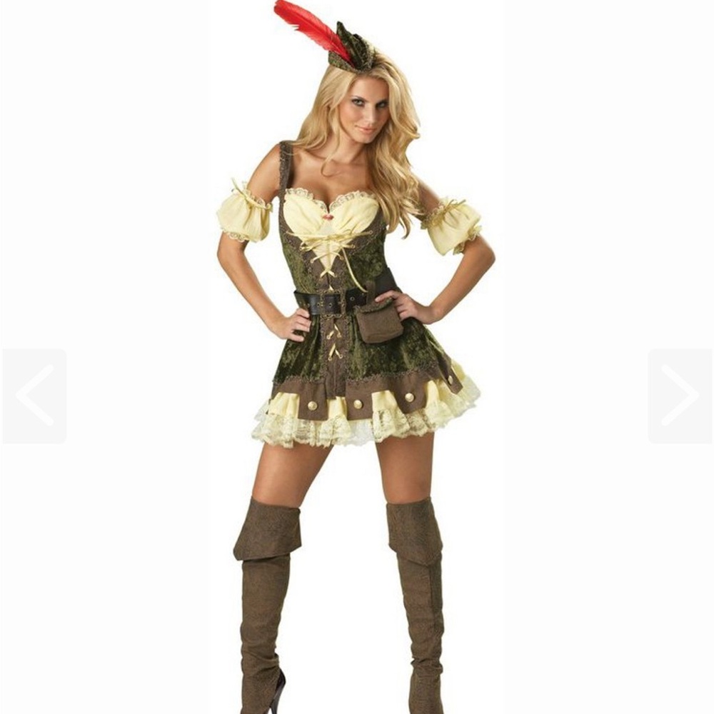 NWT Women's Racy Robin Hood Costume Size Large